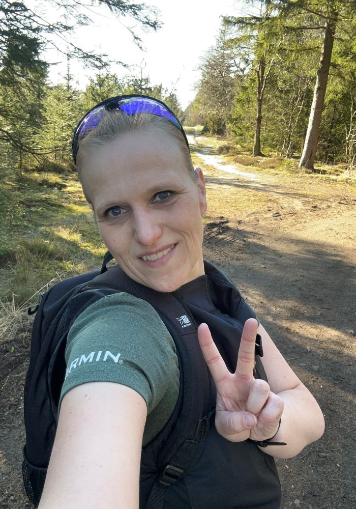 Majbrit – skov – løb2 Majbrit løb